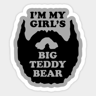 Beard Sticker